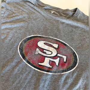 Fanatics Dark Gray 49ers T-Shirt
